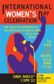 International Women's Day Celebration at La Pena